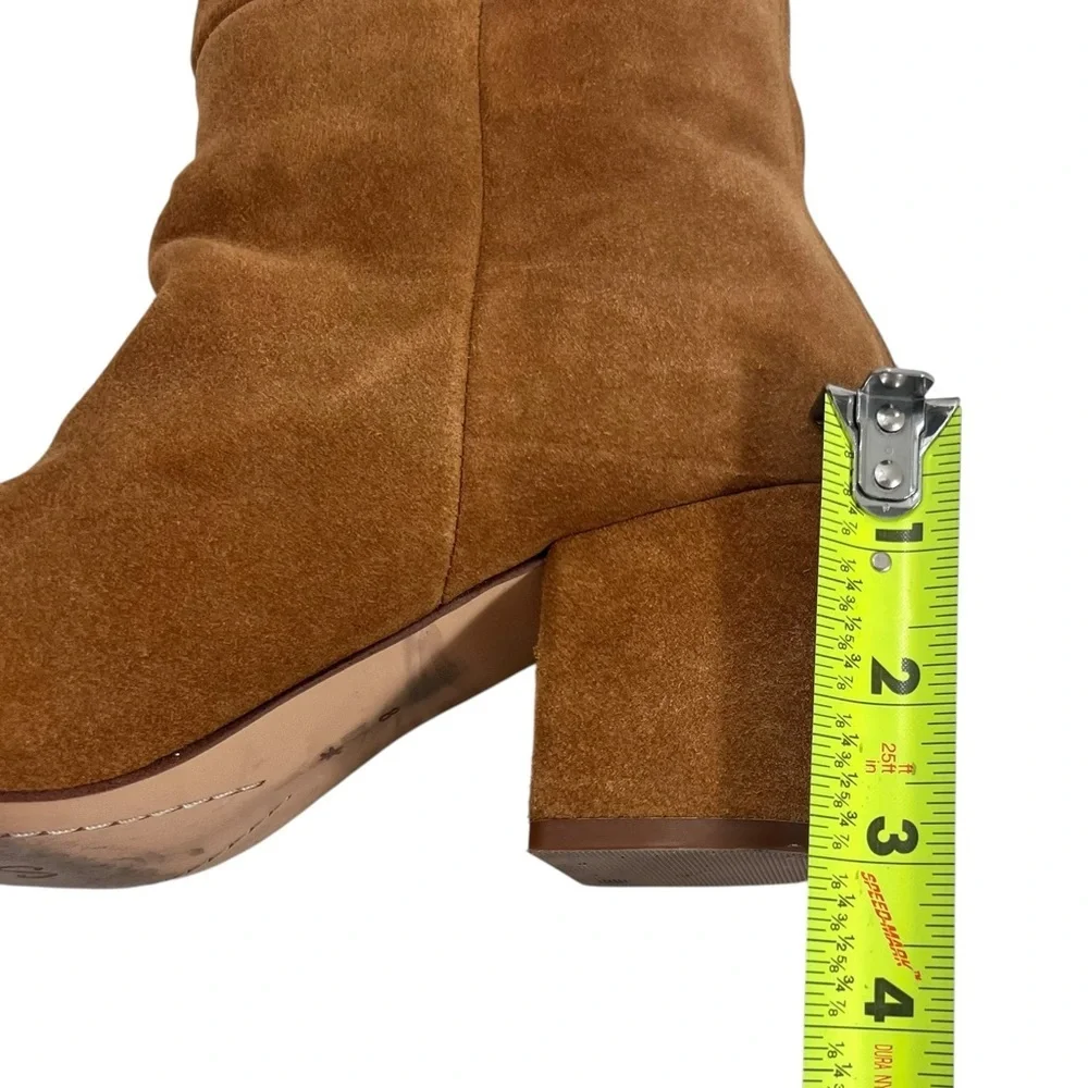 Splendid Danise Chestnut Suede Knee High Boots